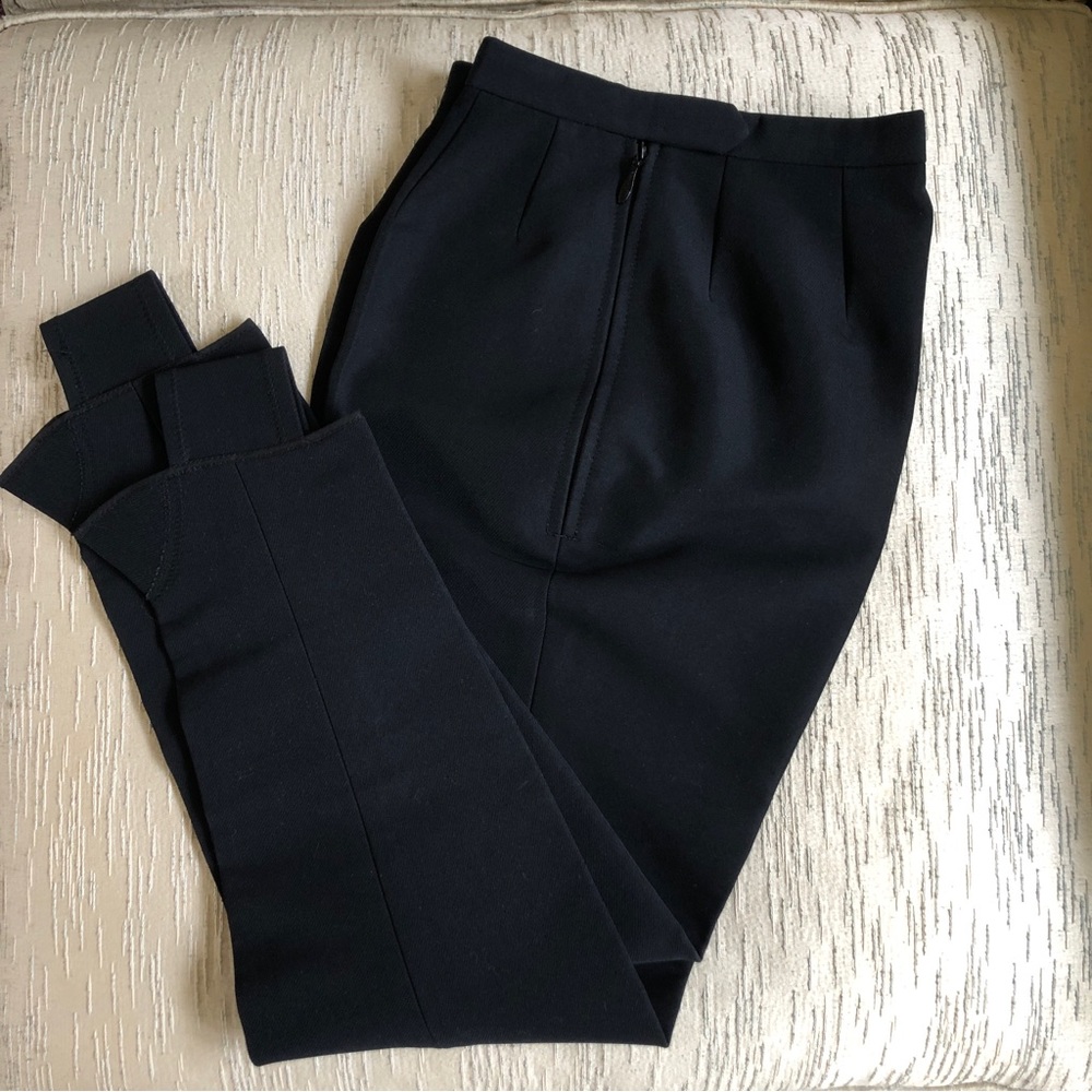 Vintage 1960. Navy ski pants. At Étriers. Spinnerin. Made in Switzerland.